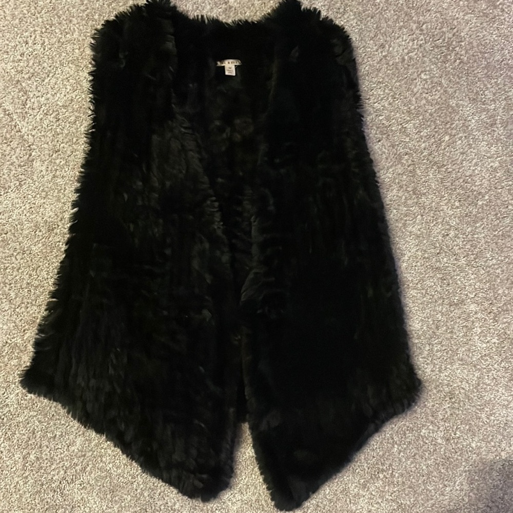 Brand new fuzzy vest
